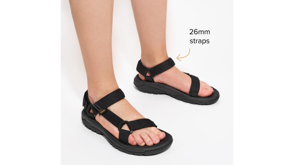Teva Hurricane XLT2 Sandals - Mens, Black, 07, 1019234-BLK-07