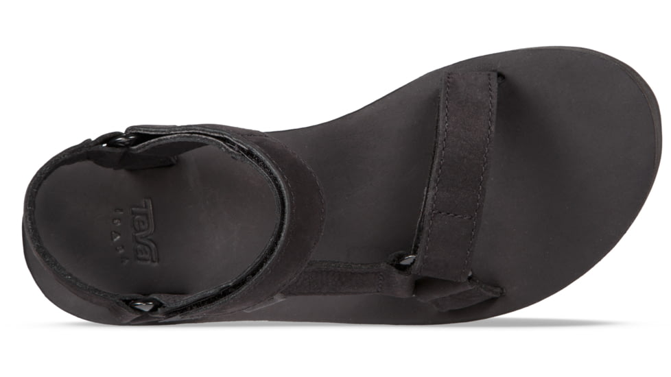 Teva Midforuniversal Leather Shoes - Womens, Black, 6, 1102435-BLK-06