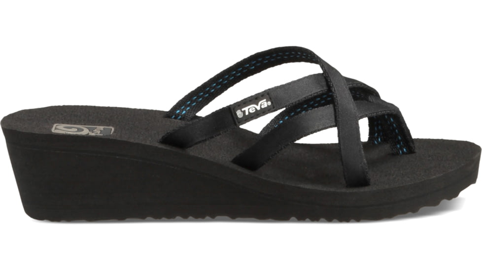 Teva Mush Mandalyn Wedge OLA 2 - Women's, Black, 7, 1000099-BLK-07
