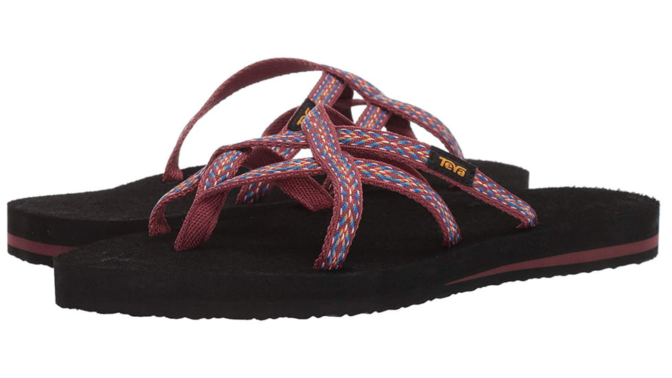 Teva Olowahu Flip Flops - Womens, Himalaya Port, 9, 6840-HYPR-09