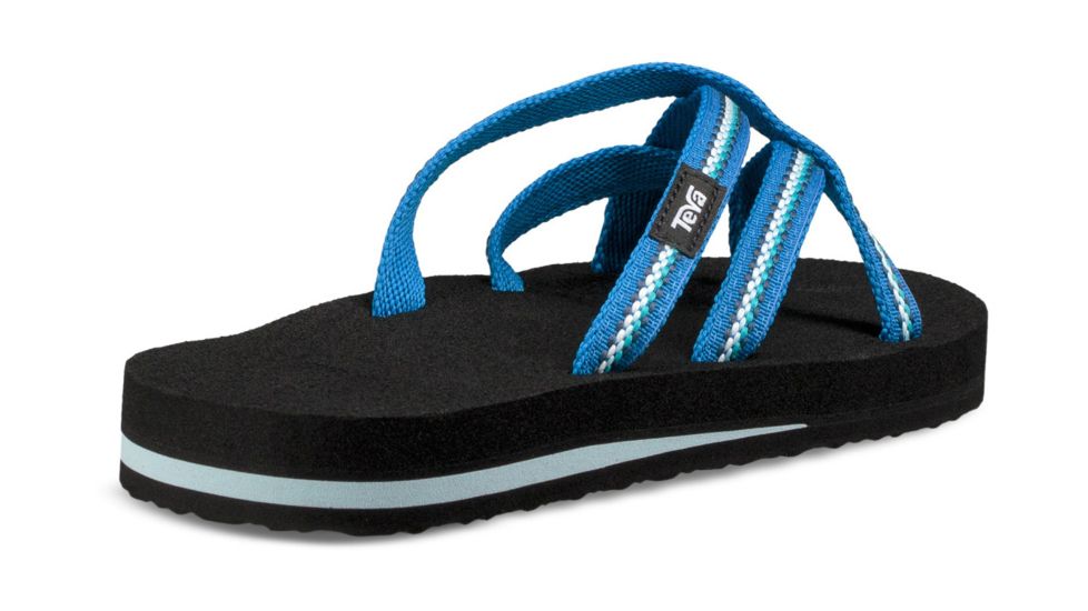 Teva Olowahu Flip Flops - Womens, Lindi Blue, 6 US, 6840-LNDB-06