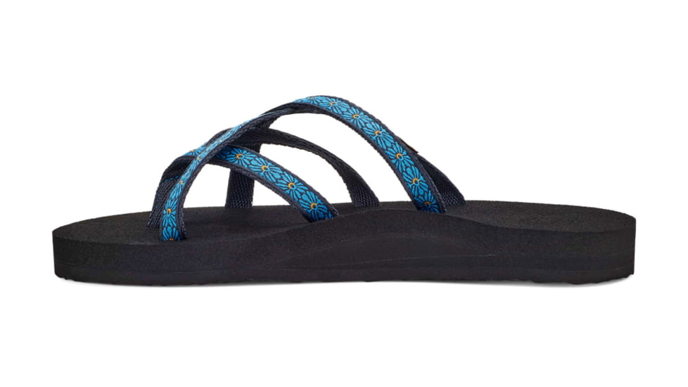 Teva Olowahu Sandals - Womens, Flower Loom Navy, 6, 6840-FLNY-06