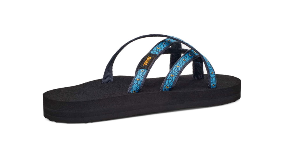 Teva Olowahu Sandals - Womens, Flower Loom Navy, 6, 6840-FLNY-06