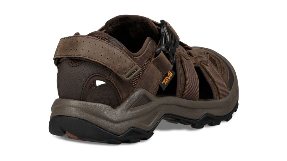 Teva Omnium 2 Leather Mens Sandals, Turkish Coffee, 7 US, 1019179-TKCF-7 US