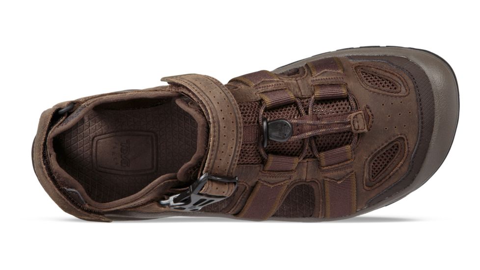 Teva Omnium 2 Leather Mens Sandals, Turkish Coffee, 7 US, 1019179-TKCF-7 US