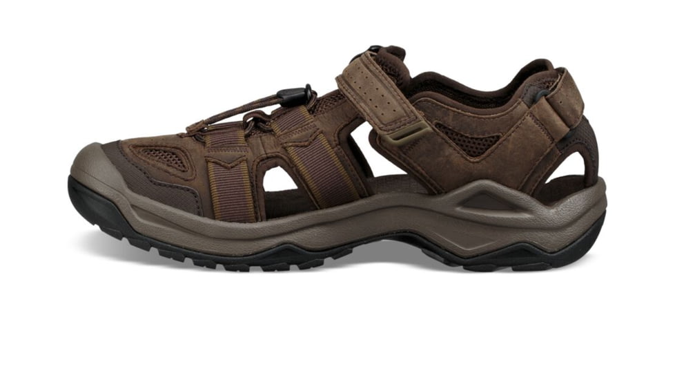 Teva Omnium 2 Leather Sandal - Mens, Turkish Coffee, 09, 1019179-TKCF-09