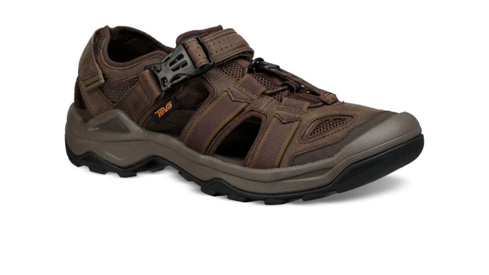Teva Omnium 2 Leather Sandal - Mens, Turkish Coffee, 09, 1019179-TKCF-09