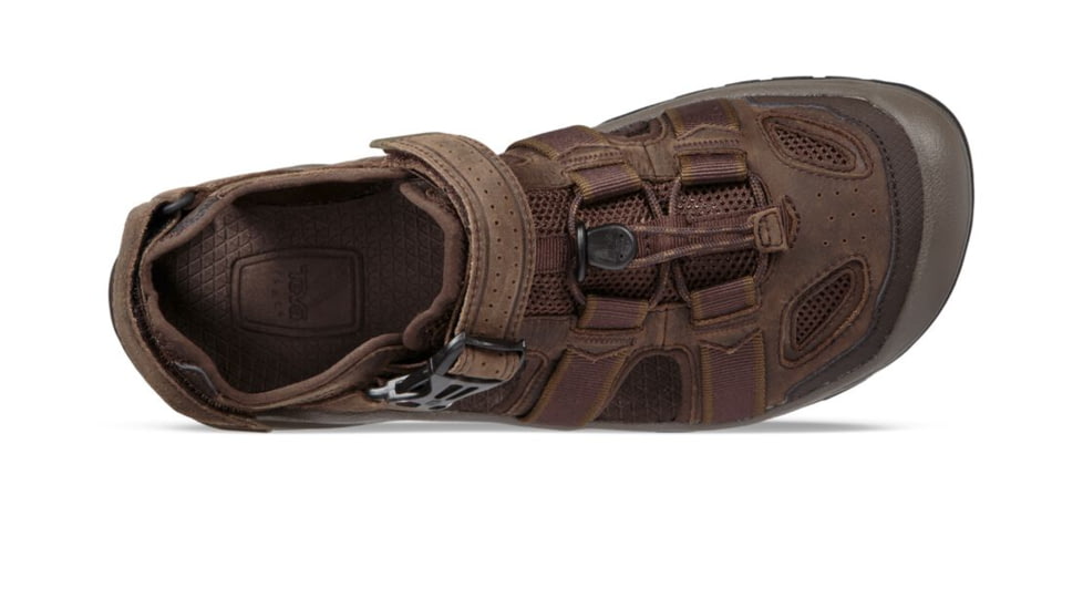 Teva Omnium 2 Leather Sandal - Mens, Turkish Coffee, 09, 1019179-TKCF-09