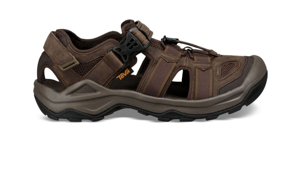 Teva Omnium 2 Leather Sandal - Mens, Turkish Coffee, 09, 1019179-TKCF-09