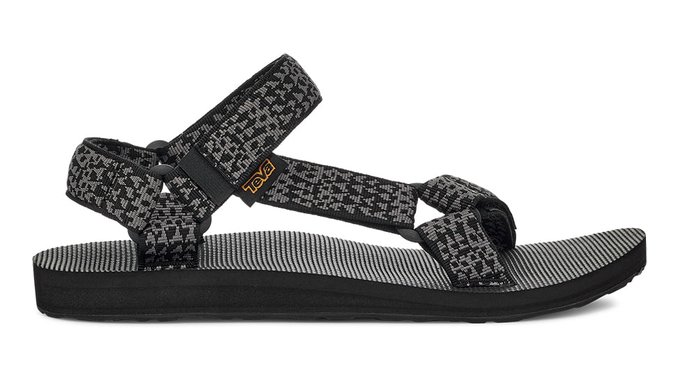Teva Original Universal Sandal - Mens, Etching Black, 9, 1004006-EBCK-09