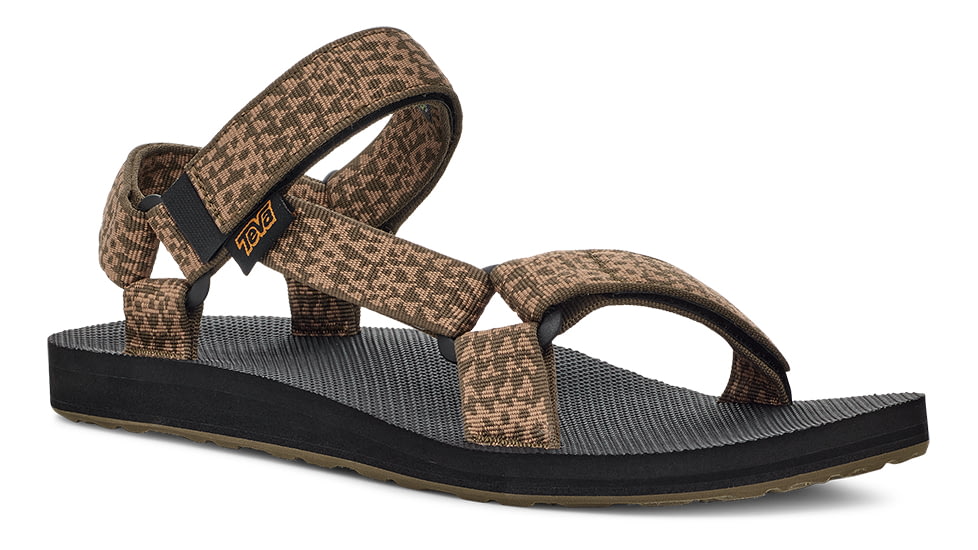 Teva Original Universal Sandal - Mens, Etching Dark Olive, 13, 1004006-EDOL-13
