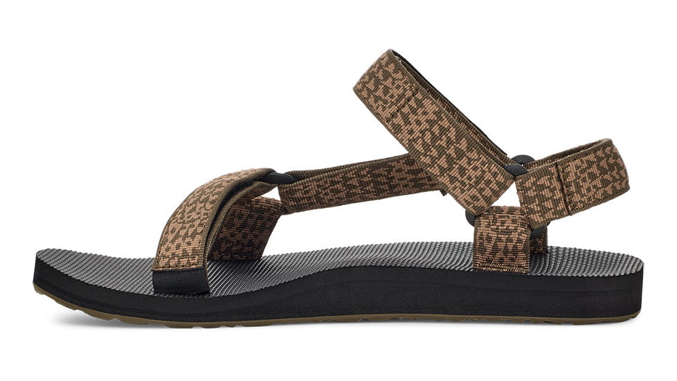 Teva Original Universal Sandal - Mens, Etching Dark Olive, 13, 1004006-EDOL-13