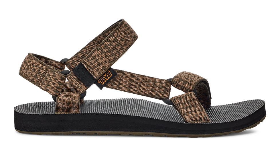 Teva Original Universal Sandal - Mens, Etching Dark Olive, 13, 1004006-EDOL-13