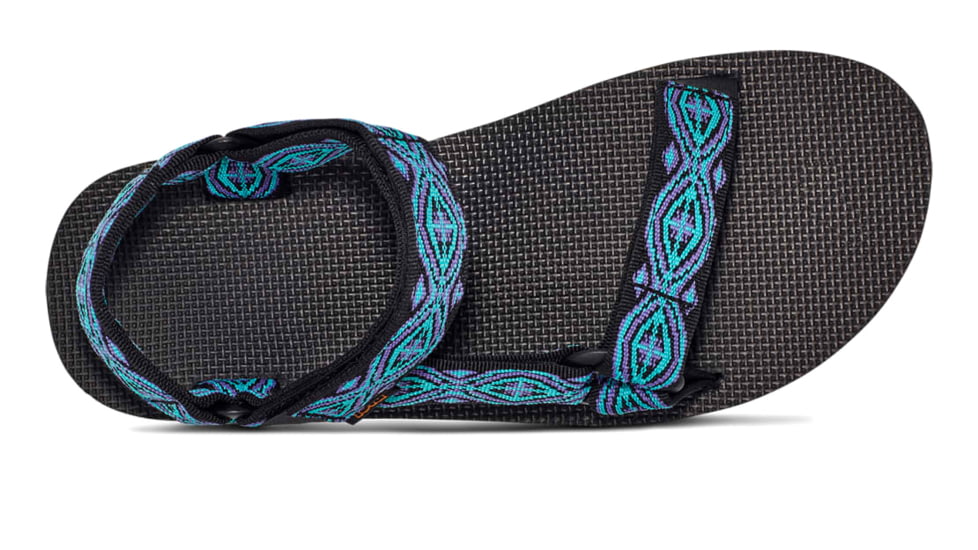 Teva Original Universal Sandal - Mens, Hypnosis Black Multi, 10, 1004006-HBMT-10