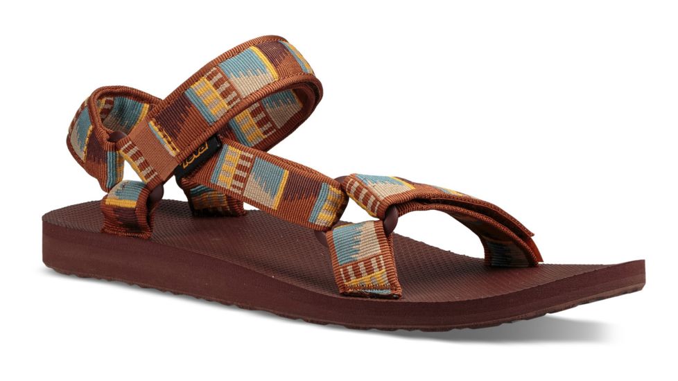 Teva Original Universal Sandal - Mens, Peaks Caramel, 9 US, 1004006-PCML-09