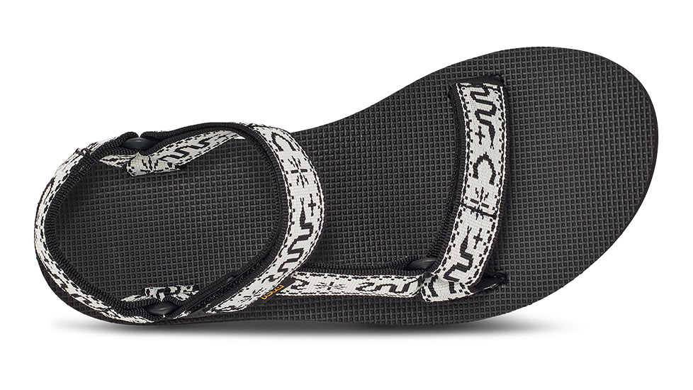 Teva Original Universal Sandal - Womens, Bandana White/Black, 11, 1003987-BWBLC-11