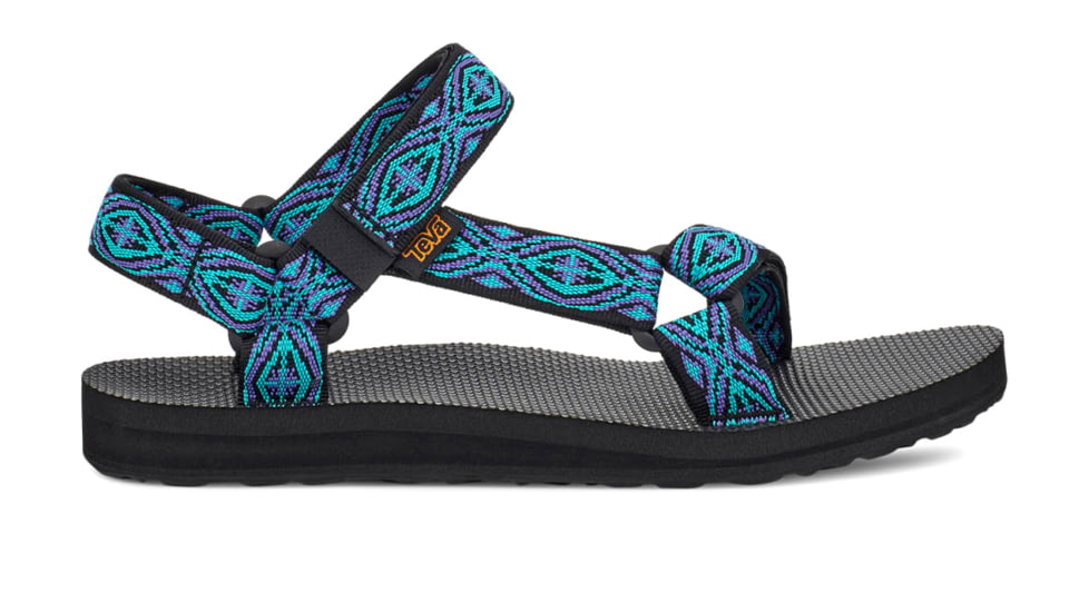 Teva Original Universal Sandal - Womens, Hypnosis Black Multi, 8, 1003987-HBMT-08