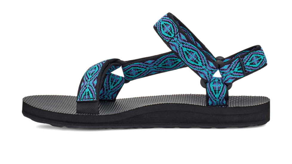 Teva Original Universal Sandal - Womens, Hypnosis Black Multi, 8, 1003987-HBMT-08