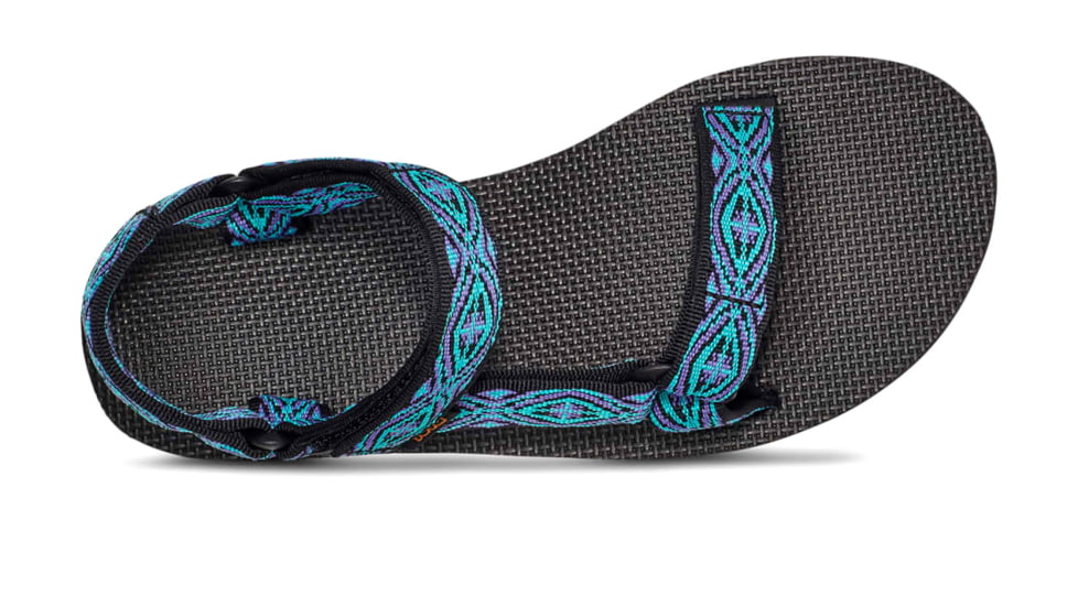 Teva Original Universal Sandal - Womens, Hypnosis Black Multi, 8, 1003987-HBMT-08