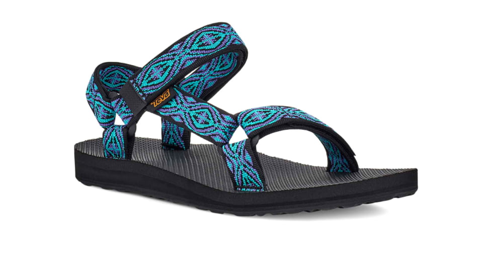Teva Original Universal Sandal - Womens, Hypnosis Black Multi, 8, 1003987-HBMT-08
