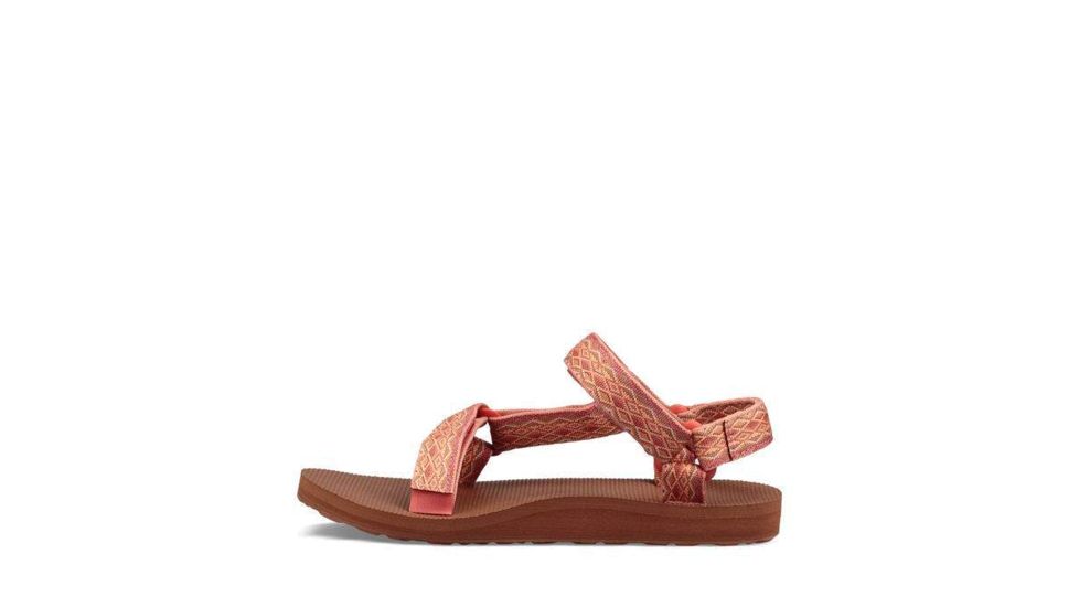 Teva Original Universal Sandal - Womens, Miramar Fade Coral Sand Multi, 8 US, 1003987-MFCsM-08