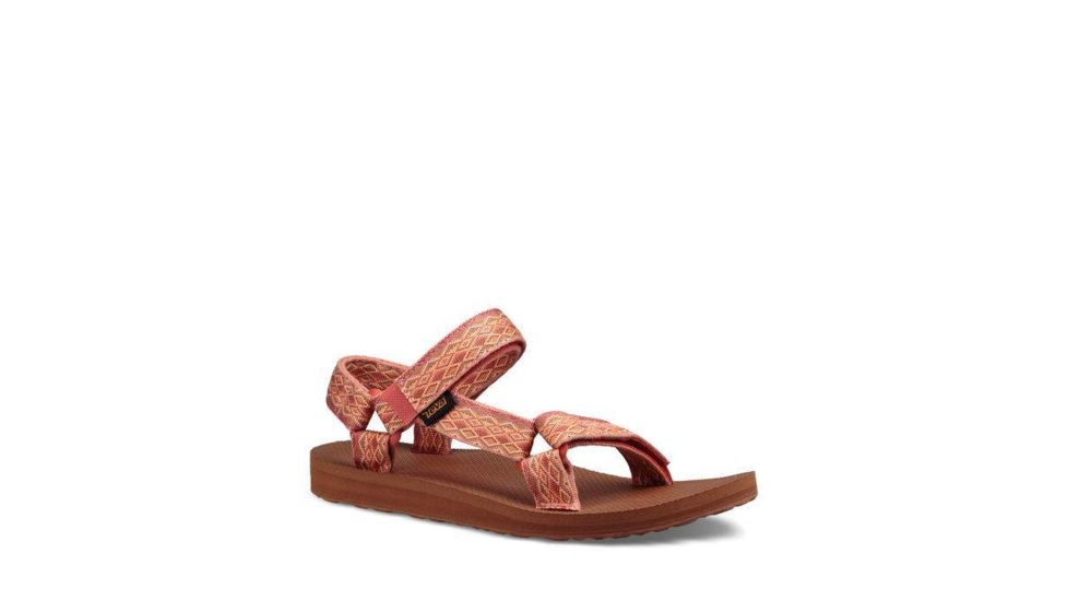 Teva Original Universal Sandal - Womens, Miramar Fade Coral Sand Multi, 8 US, 1003987-MFCsM-08