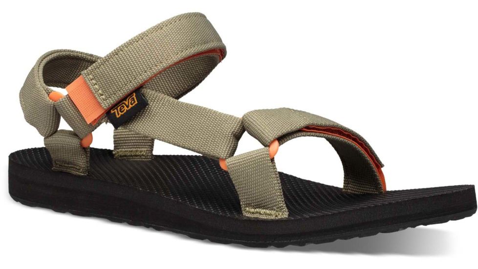 Teva Original Universal Sandals - Womens, Burnt Olive/Jaffa Orange, 7 US, 1003987-BOJO-07