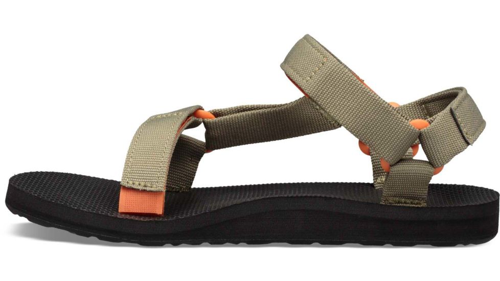 Teva Original Universal Sandals - Womens, Burnt Olive/Jaffa Orange, 7 US, 1003987-BOJO-07
