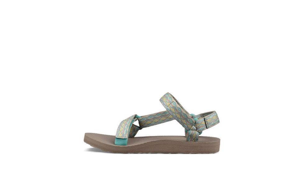 Teva Original Universal Womens Sandals, Miramar Fade Sage Multi, 6, 1003987-MFSM-06