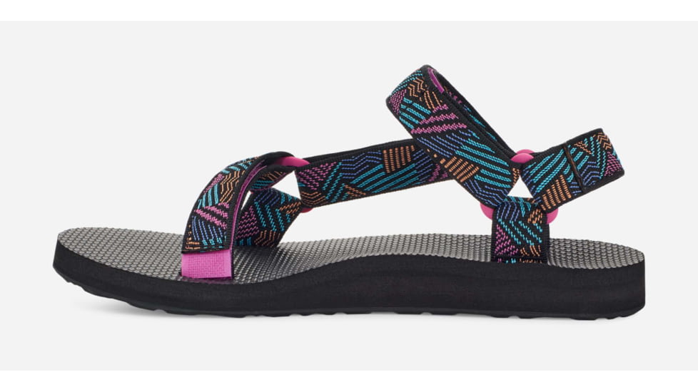 Teva Original Universals Sandals - Womens, Borderless Black, 6, 1003987-BSBCK-06