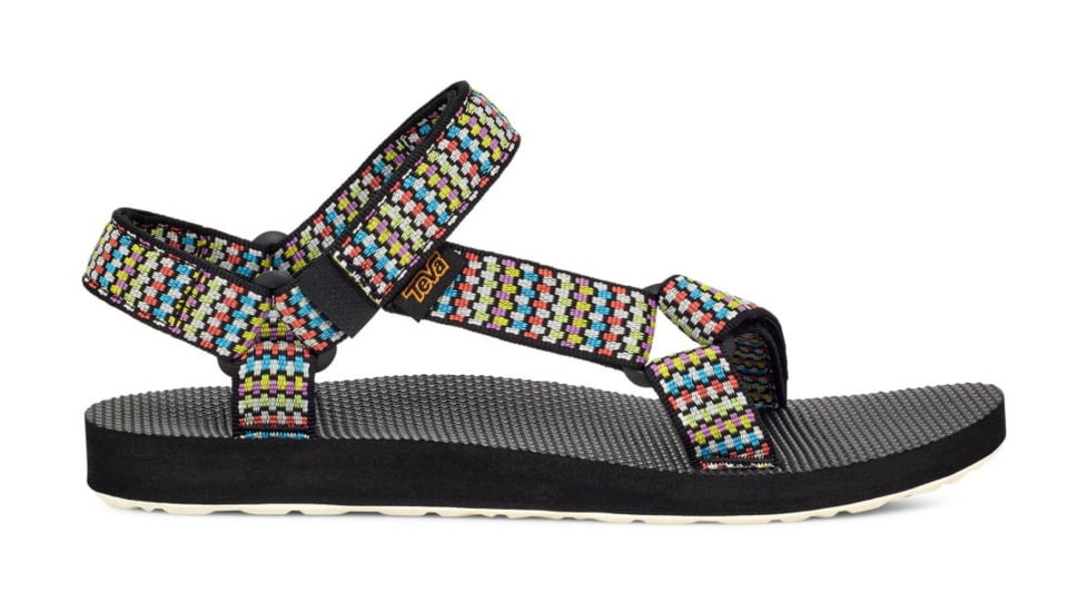 Teva Original Universals Sandals - Womens, Dot Matrix Black Multi, 9, 1003987-DTM-09