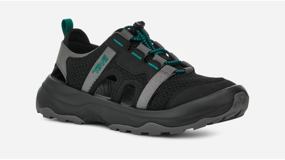 Teva Outflow CT Sandals - Womens, Black/ Grey, 8.5, 1134364-BCKG-08.5