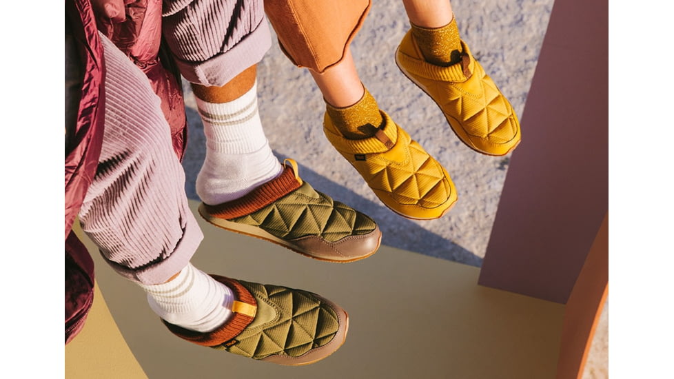 Teva RE Ember Moc Shoes - Mens, Olive/ Brown Multi, 9, 1125472-OBMT-09