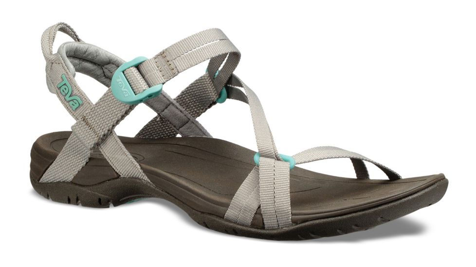 Teva Sirra Womens Sandals, Desert Sage, 5 US, 1019240-DTS-5
