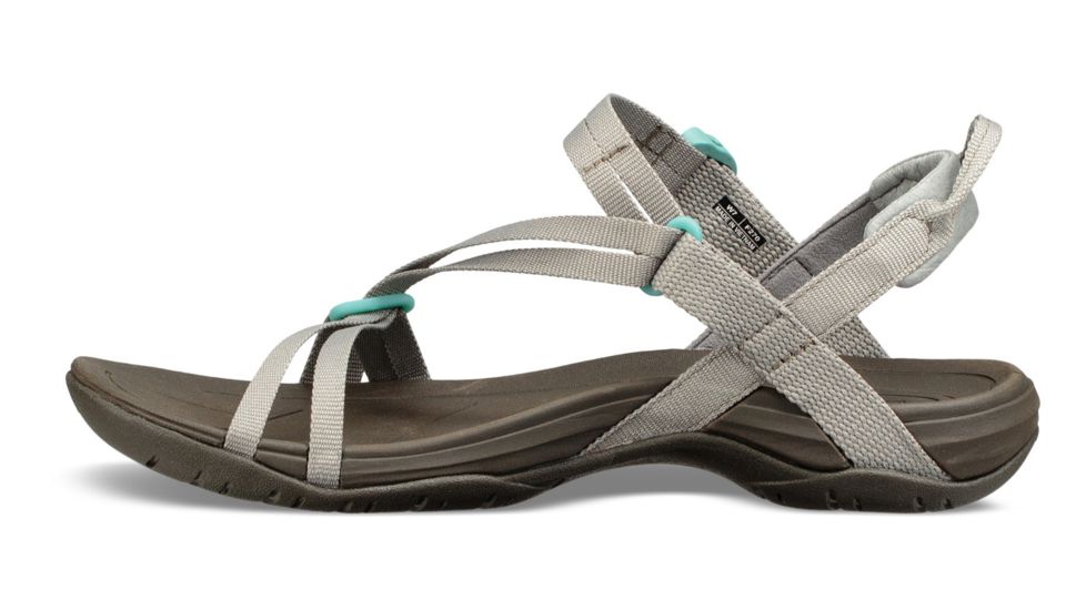 Teva Sirra Womens Sandals, Desert Sage, 5 US, 1019240-DTS-5