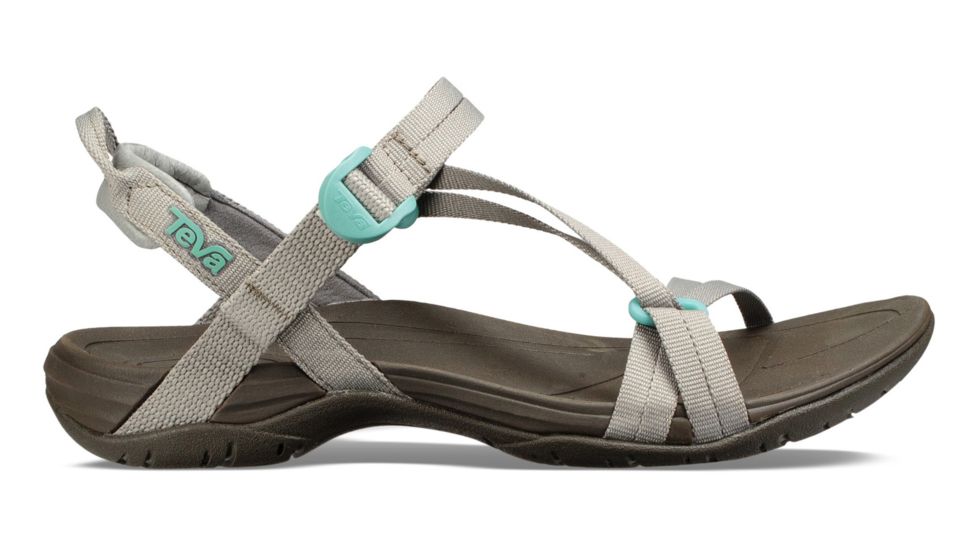 Teva Sirra Womens Sandals, Desert Sage, 5 US, 1019240-DTS-5