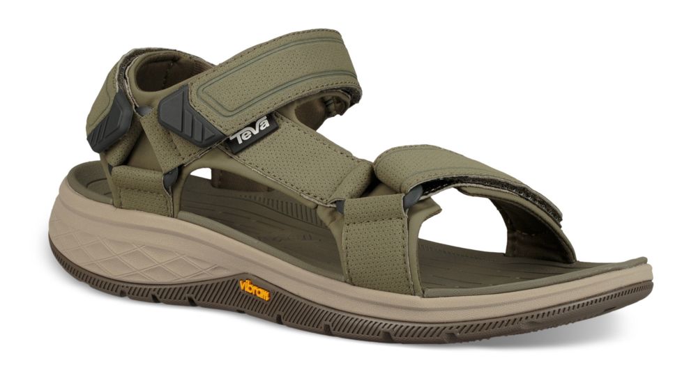 Teva Strata Universal Sandal - Mens, Burnt Olive, 10, 1099445-BTOL-10