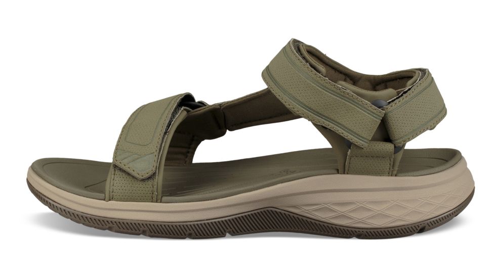 Teva Strata Universal Sandal - Mens, Burnt Olive, 10, 1099445-BTOL-10
