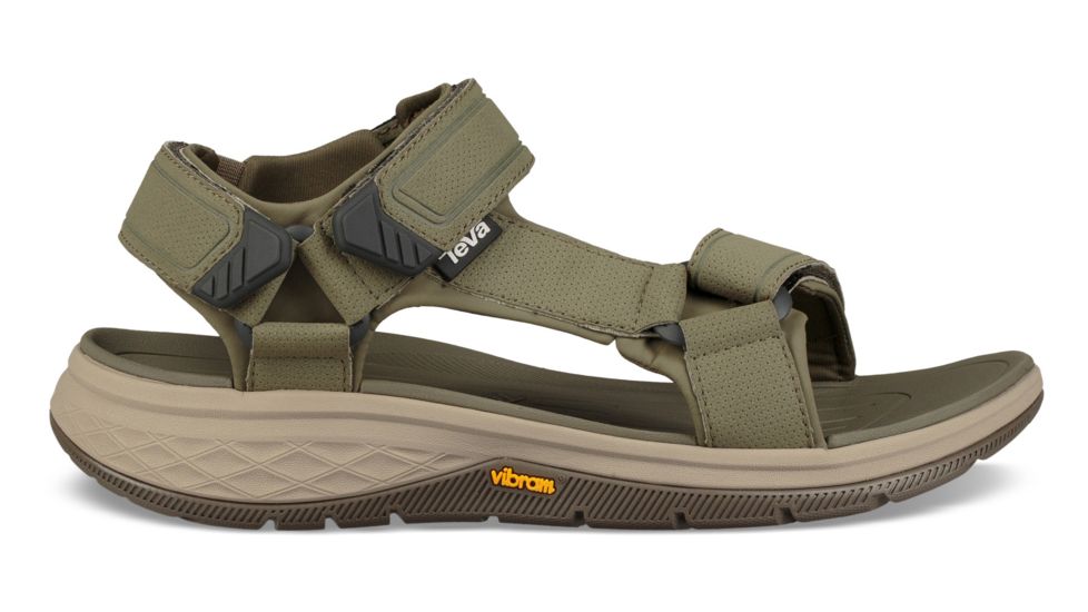 Teva Strata Universal Sandal - Mens, Burnt Olive, 10, 1099445-BTOL-10