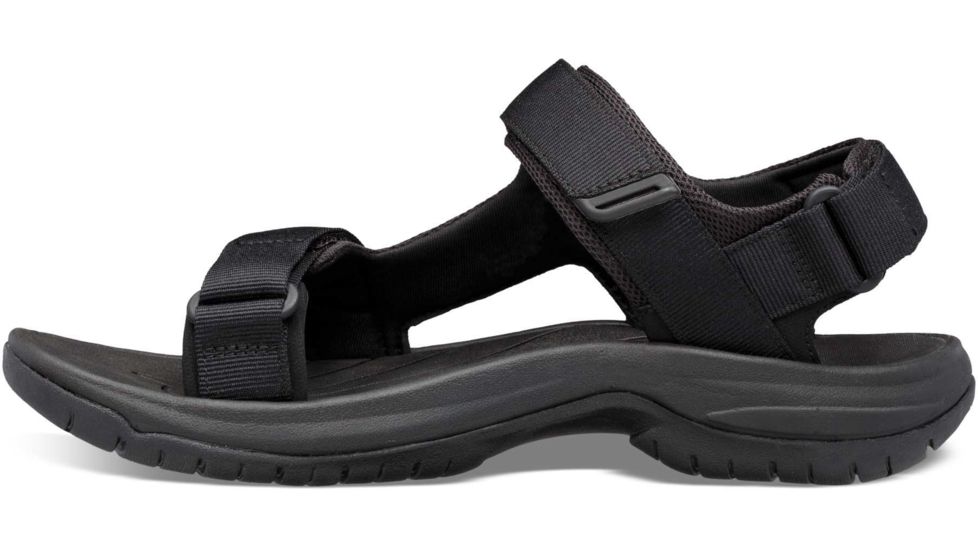 Teva Tanway Sandals - Mens, Black, 9 US, 1112694-BLK-09