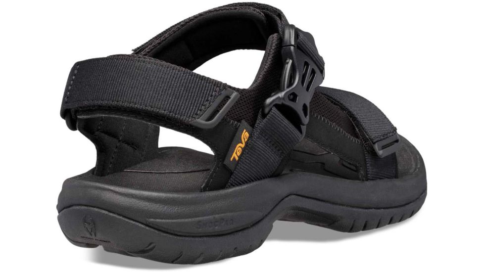 Teva Tanway Sandals - Mens, Black, 9 US, 1112694-BLK-09