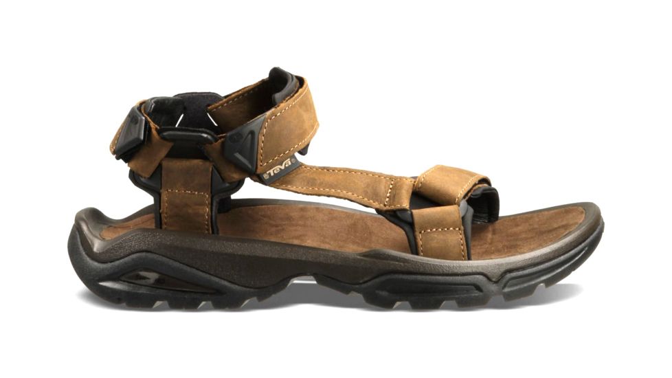 Teva Terra FI 4 Leather Sandal - Mens, Turkish Coffee, 9 US, 1006251-TKCF-09