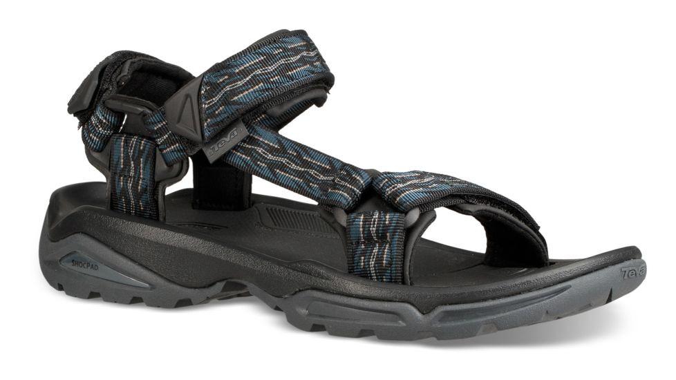 Teva Terra FI 4 Mens Sandals, Firetread Midnight, 14 US, 1004485-FTM-14 US