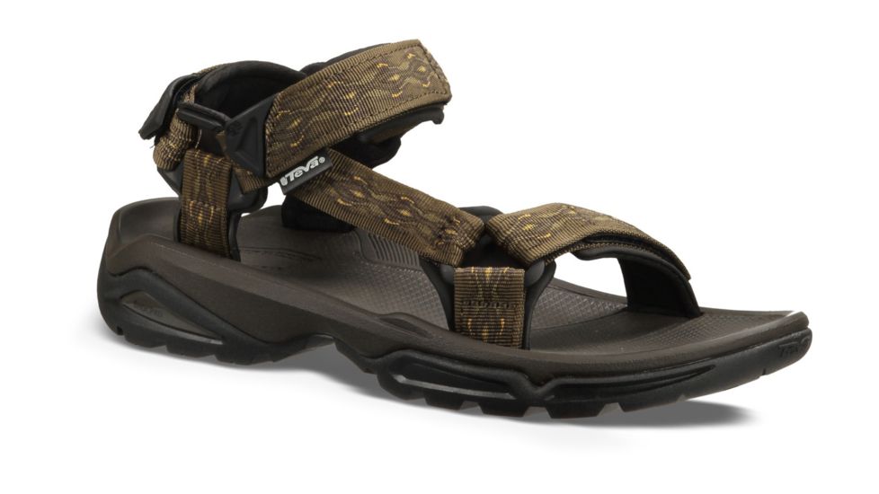 Teva Terra FI 4 Mens Sandals, Madang Olive Webbing, 7 US, 1004485-MOWB-7 US