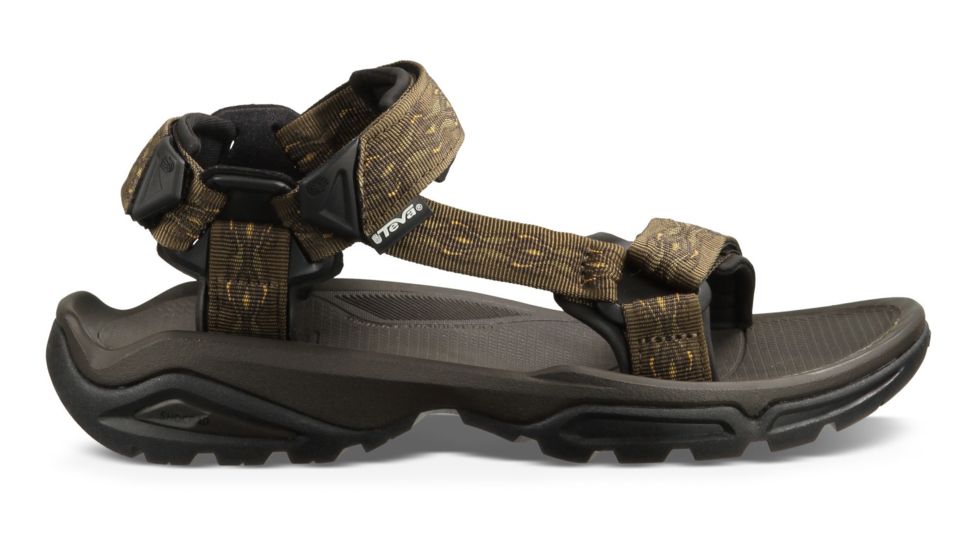 Teva Terra FI 4 Mens Sandals, Madang Olive Webbing, 7 US, 1004485-MOWB-7 US