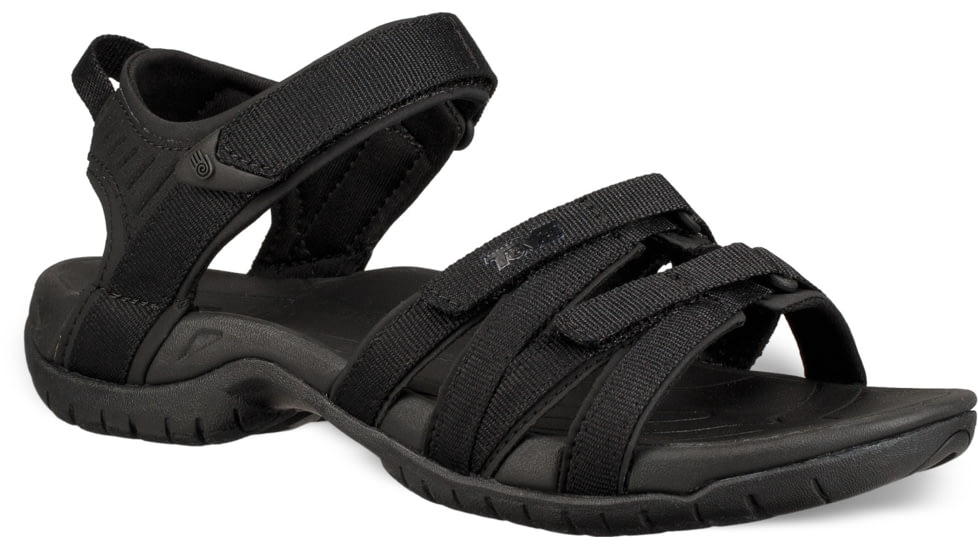 Teva Tirra Sandals - Womens, Black/Black, 9, 4266-BKBK-09