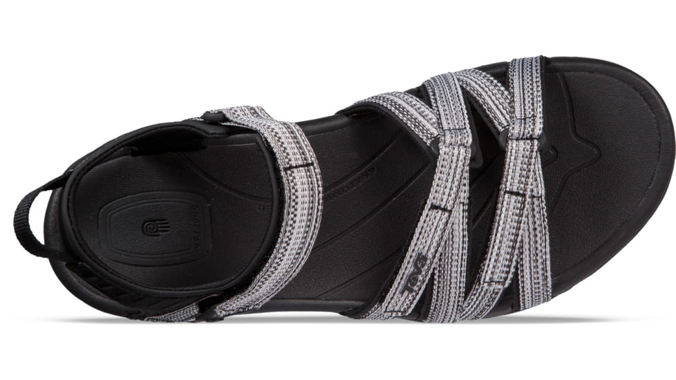 Teva Tirra Sandals - Womens, Black/White Multi, 9, 4266-BWML-09