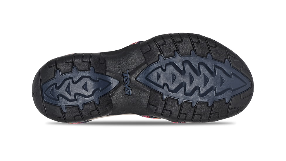 Teva Tirra Sandals - Womens, Palms Indigo/Rose Violet, 9, 4266-PIRV-09