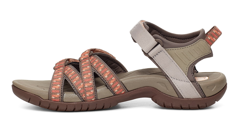 Teva Tirra Sandals - Womens, Stacks Tan/Orange, 12, 4266-STON-12