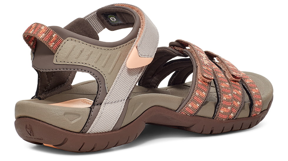 Teva Tirra Sandals - Womens, Stacks Tan/Orange, 12, 4266-STON-12